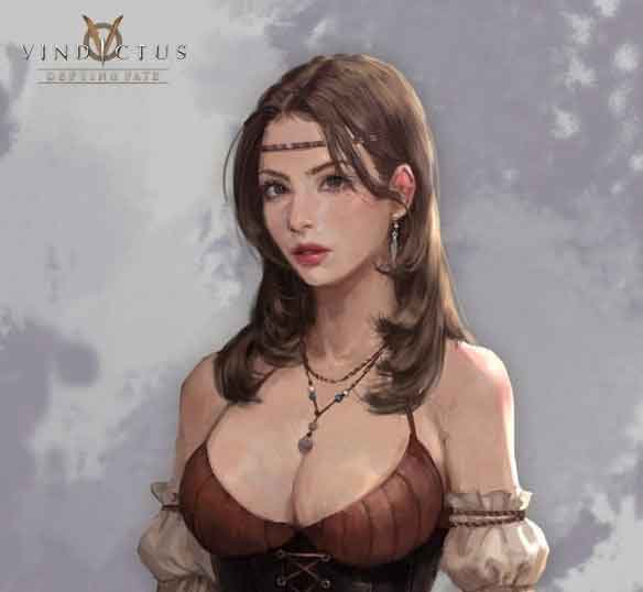 《洛奇英雄传：反抗命运》角色概念图，大雷美女身材突出！