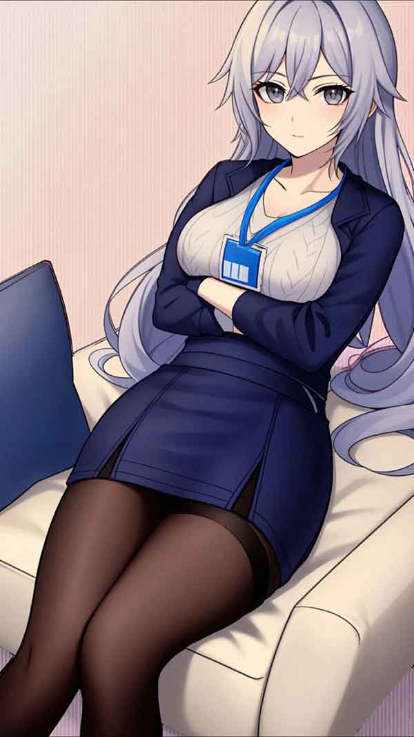 崩坏3布洛妮娅同人美图二次元插画