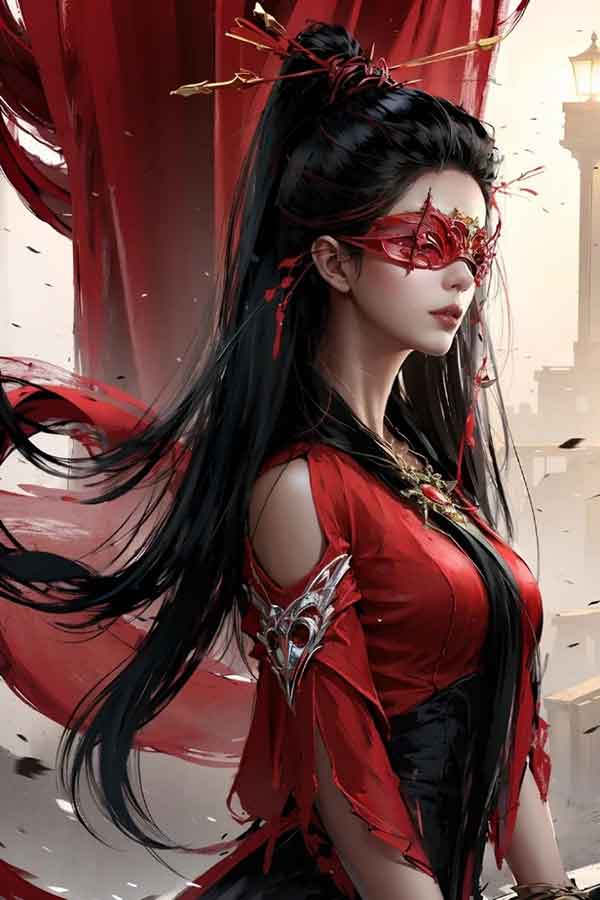 永劫无间宁红夜美图火红性感手机壁纸