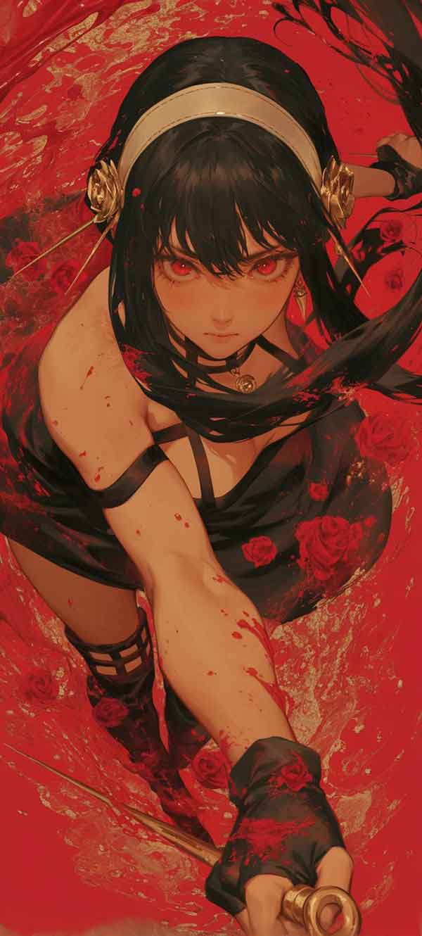 间谍过家家约尔美图精选，带刺玫瑰与天然呆