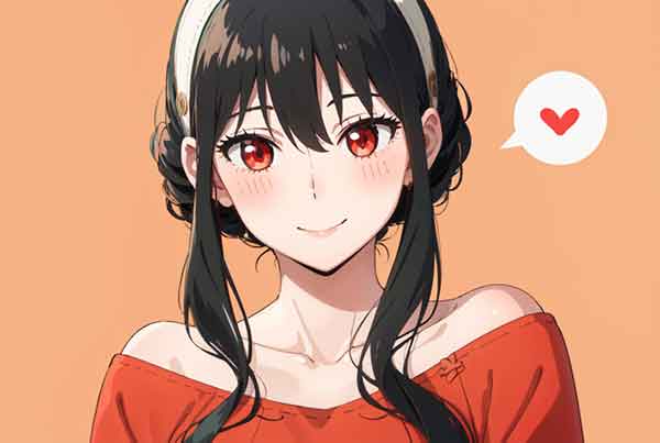 间谍过家家约尔美图精选，带刺玫瑰与天然呆