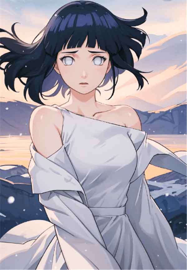 火影忍者日向雏田同人美图，日向雏田福利图