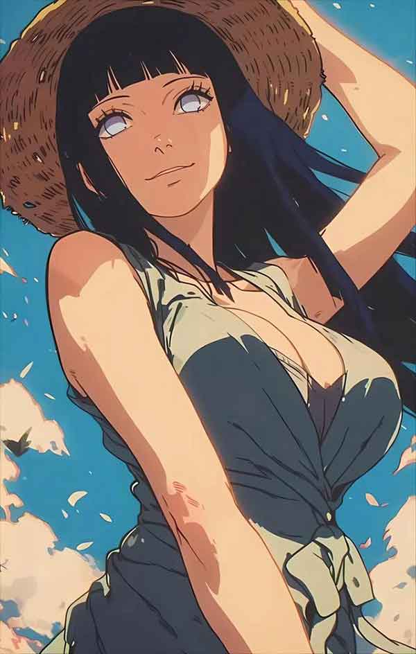 火影忍者日向雏田同人美图，日向雏田福利图