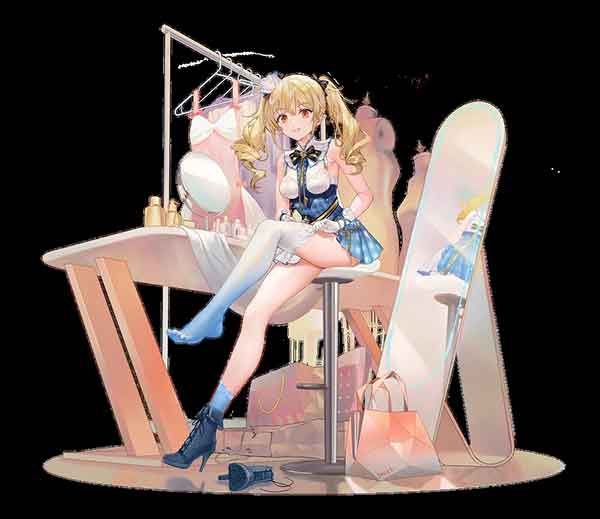 尘白禁区芬妮戈尔登立绘图鉴，芬妮角色介绍