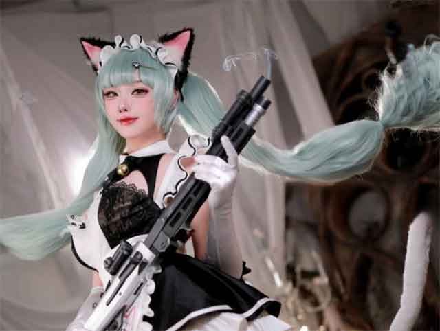 韩援Coser妮姬小红帽，好身材网友赞叹不已