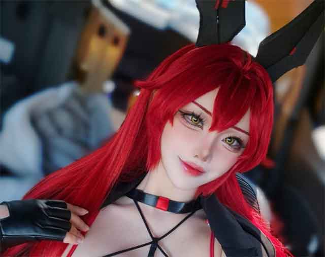 韩援Coser妮姬小红帽，好身材网友赞叹不已