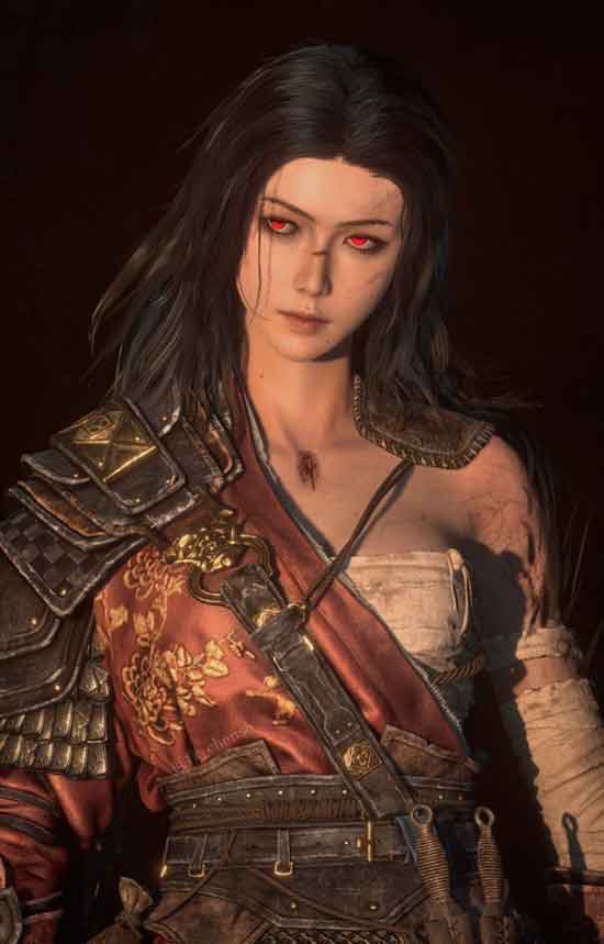 《明末渊虚之羽》女主性感美图，力与美的结合