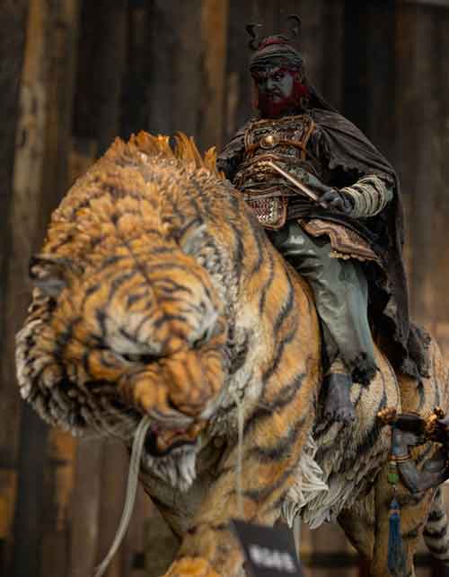 《黑神话》钟馗骑虎雕像不穿鞋有什么意思吗？