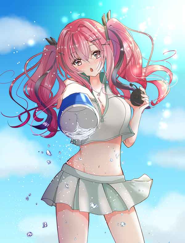 碧蓝航线布莱默顿美图本子，火爆出圈的诱惑